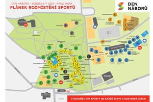 Mapa sportů 2023