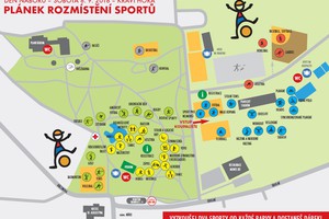 Mapa sportů 2022