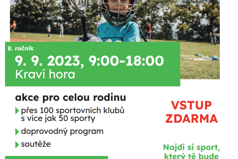 Už se na Vás těšíme! Osmý ročník akce v sobotu 9. září 2023